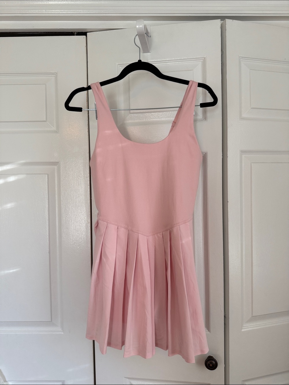 Danskin Pink Pleated Mini Dress